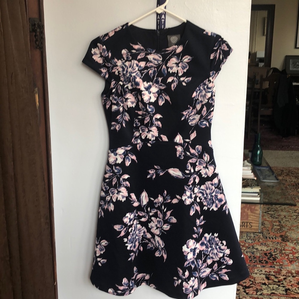 Vince Camuto Floral Print Dress